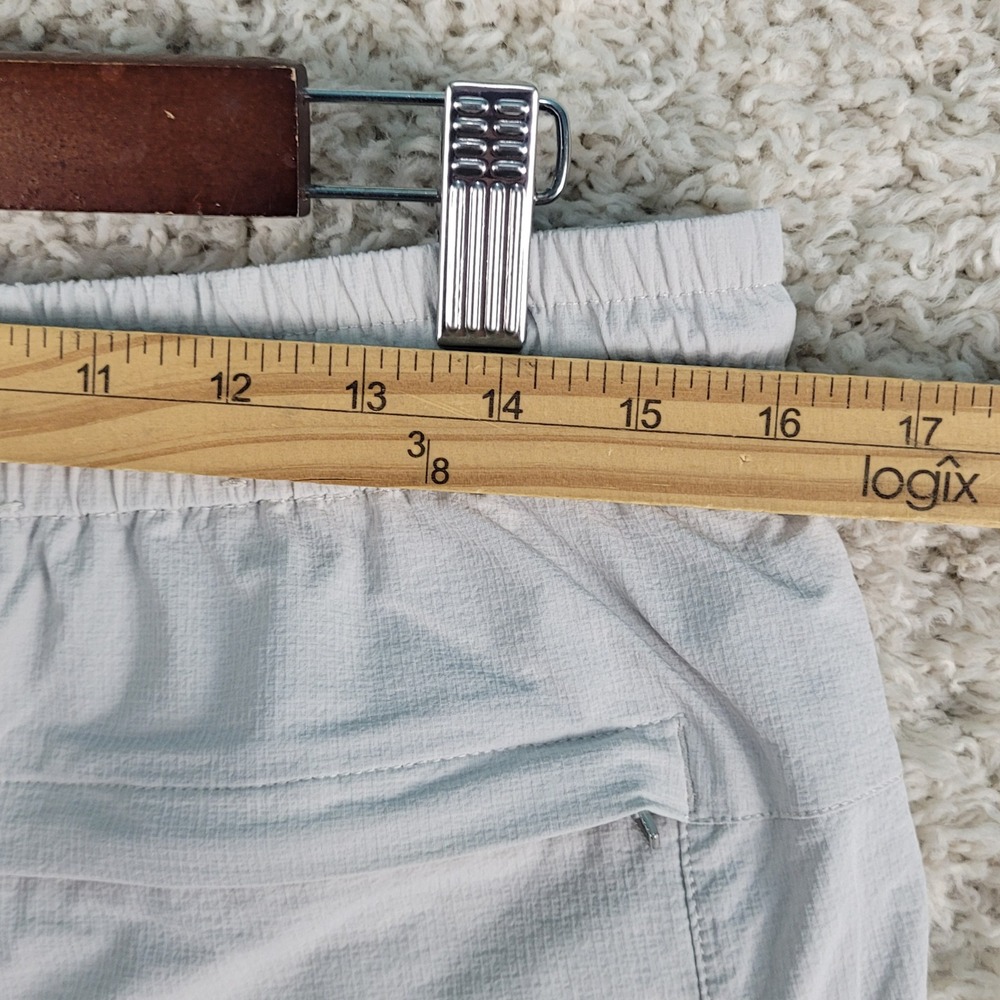 Lululemon Lab Shorts Womens 6 Grey Excellent Ripstop Hiking Drawstring Active - Picture 5 of 13